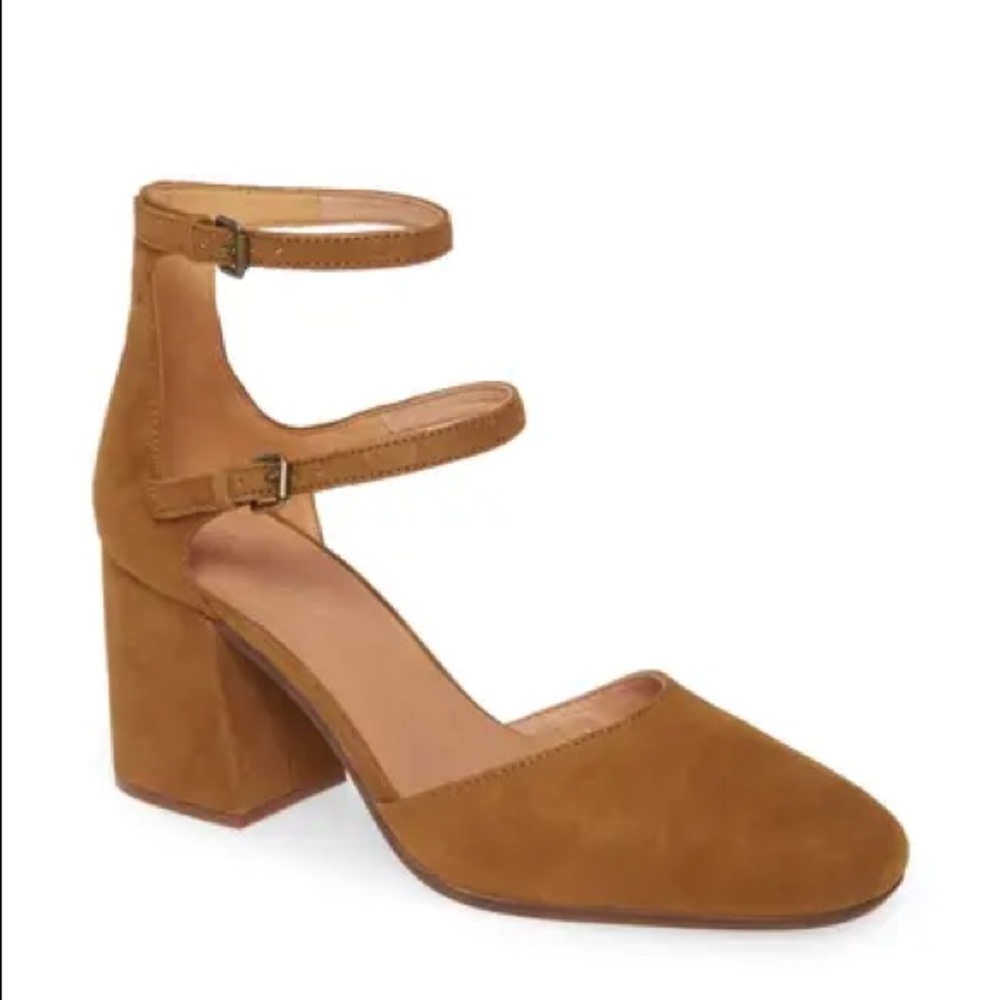 Madewell Rae Ankle Strap Pumps